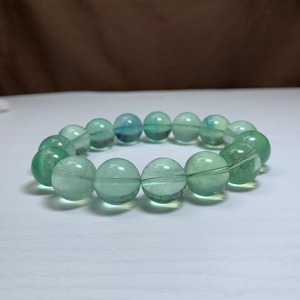 爽やかミントグリーンフローライト・ブレスレット