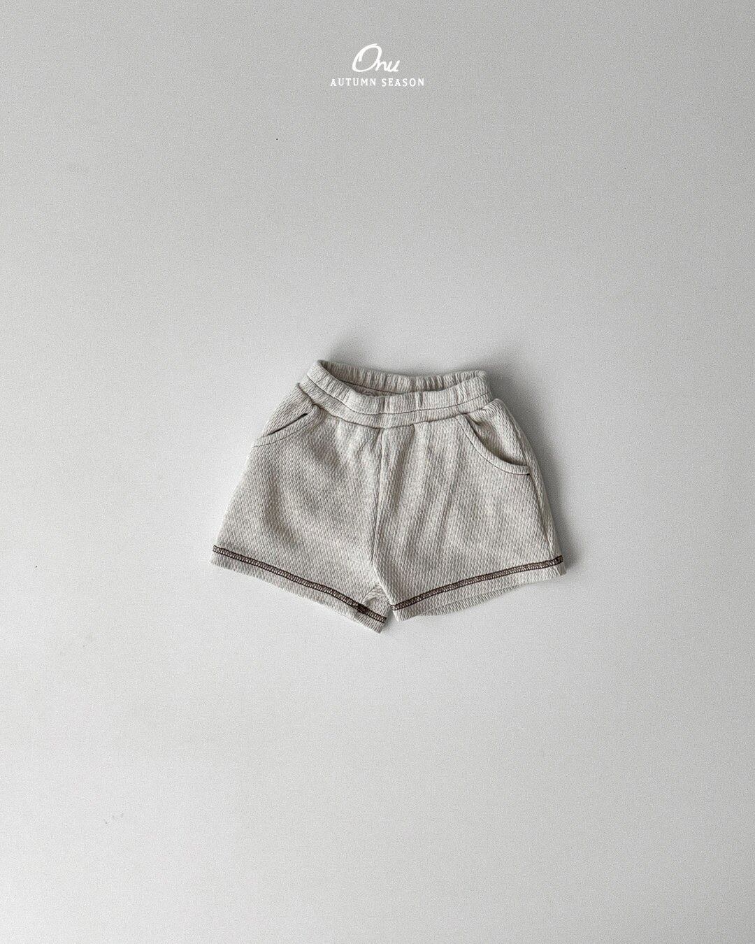 送料無料【予約】/ シナモンサンドパンツ /  ONU