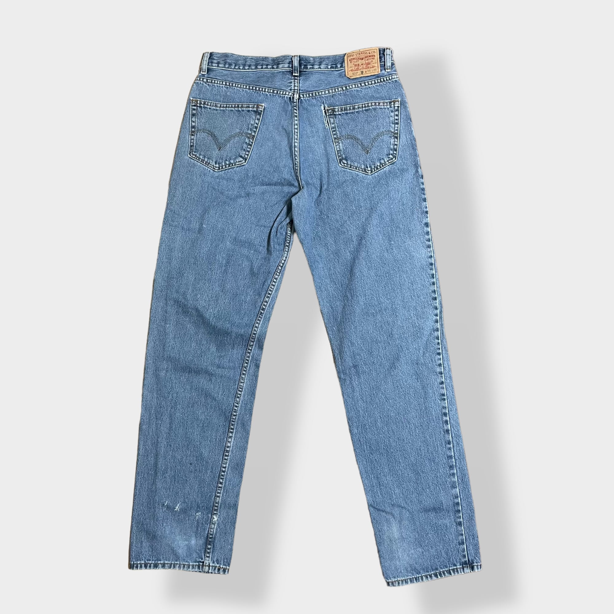 LEVI'S】550 ジーンズ デニム ジーパン ワイドテーパード ジッパー ...