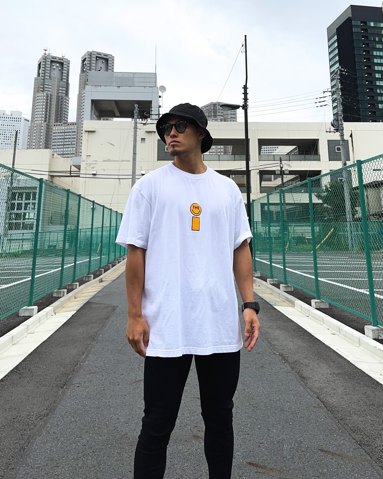 SMILEY T-SHIRT - WHITE