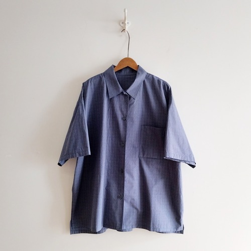 C53055 【Ellen】Poplin Check Shirt