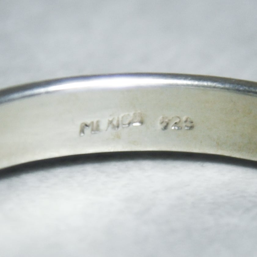 Mexican Jewelry Vintage Silver Belt Bangle メキシカン ジュエリー