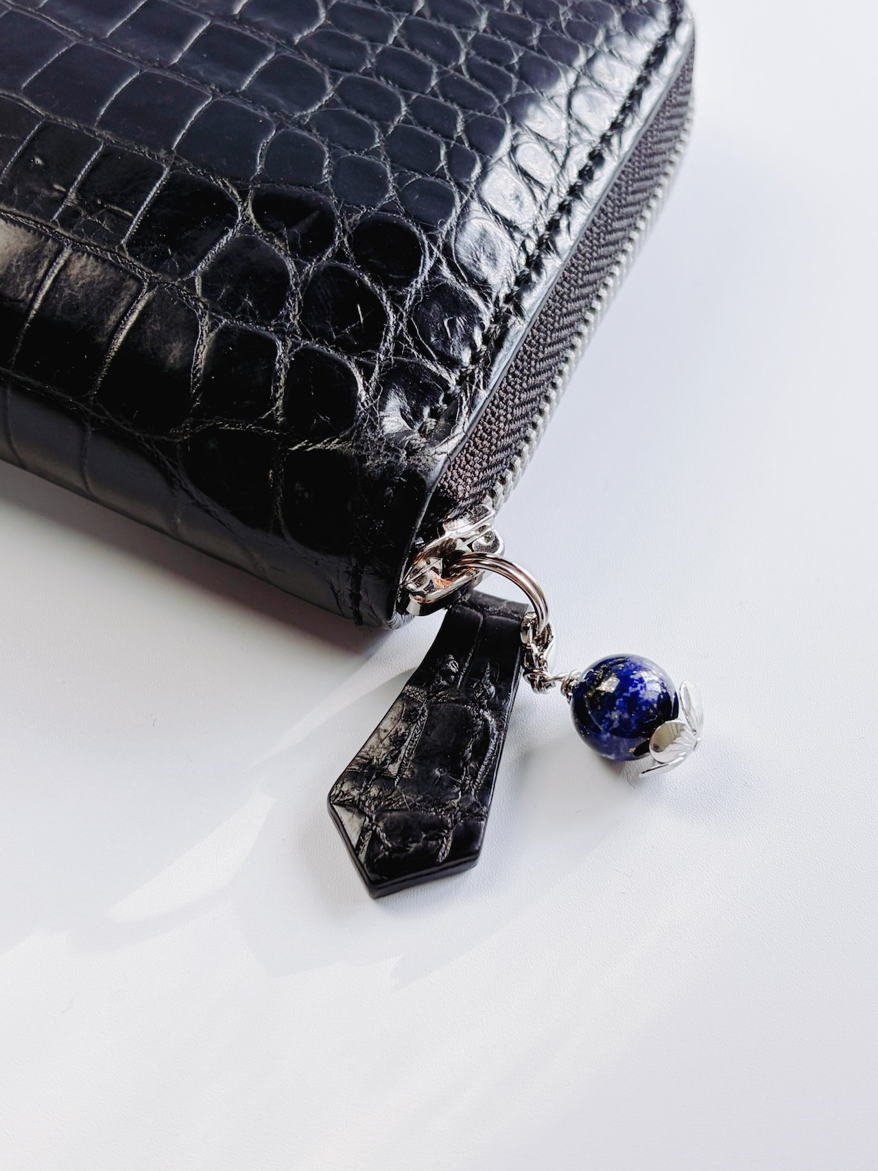 お財布アクセサリー design.2 ラピスラズリ ゴールド/シルバー