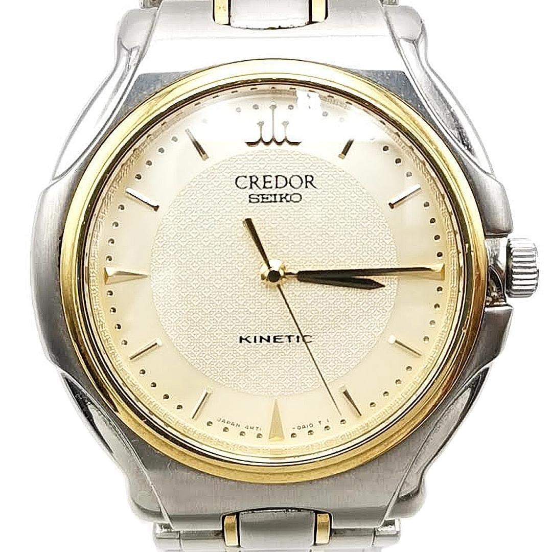 セイコー SEIKO クレドール 腕時計 キネティック 03-22102605-
