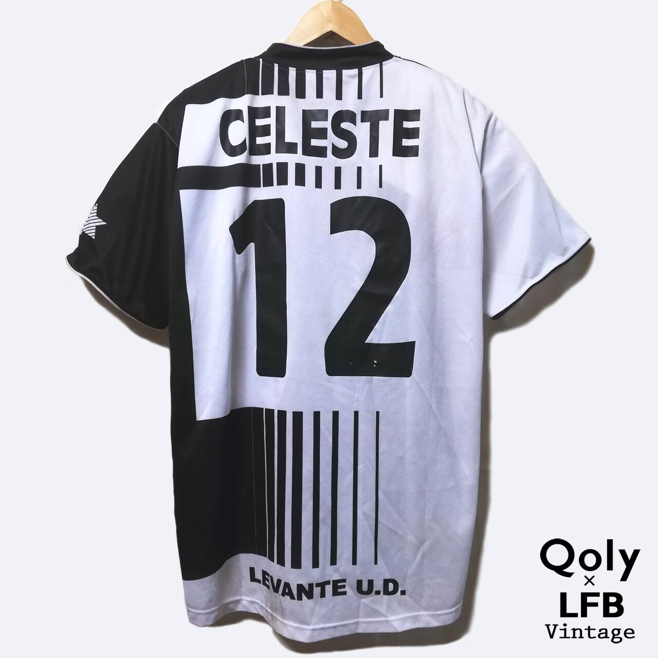 実着用】レバンテ 2004-05 Luanvi アウェイ半袖 実着用ユニフォーム