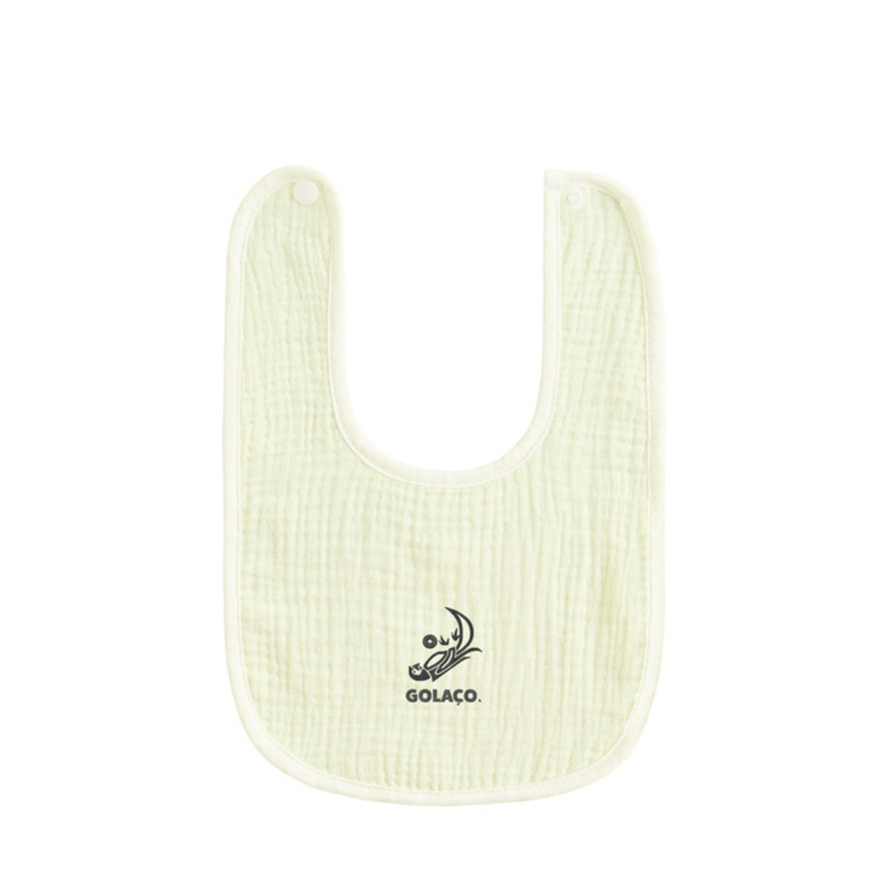 刺繍ロゴベビーガーゼスタイ