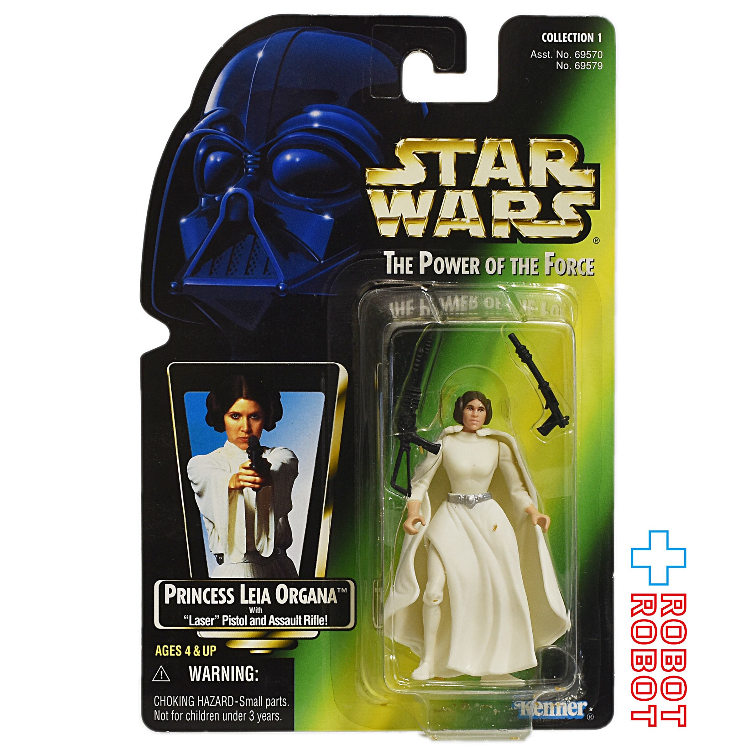 スター・ウォーズ POTF2 グリーンカード レイア アクションフィギュア