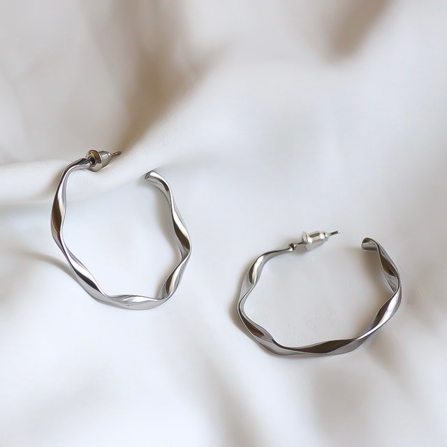 316L large screw pierce 【SILVER】fp1-91