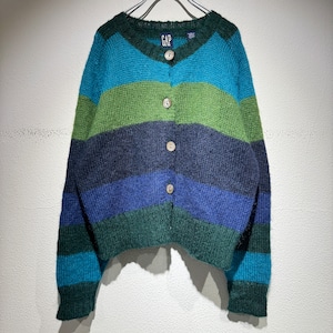old GAP used mohair knit cardigan