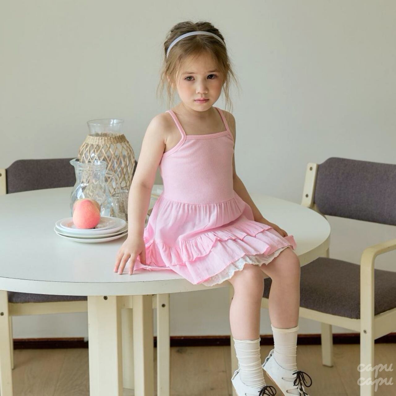 «sold out» Banana J レイヤードワンピース 2colors