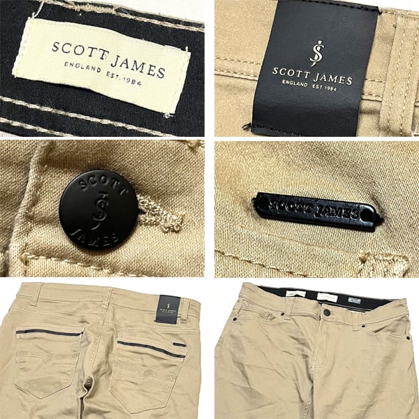 1点物◇スコットジェイムスScott Jamesチノパンツ古着メンズ34