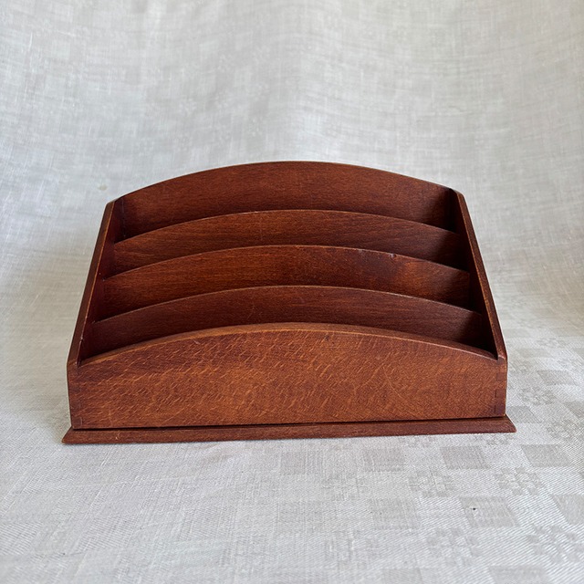 木製カードホルダー　レターラック　レタースタンド 19otf7