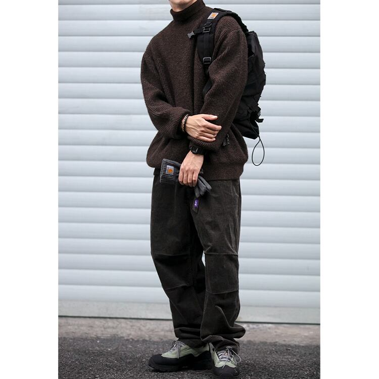 ★ANTI-PILLING TURTLENECK PLAIN SWEATER　　A0881