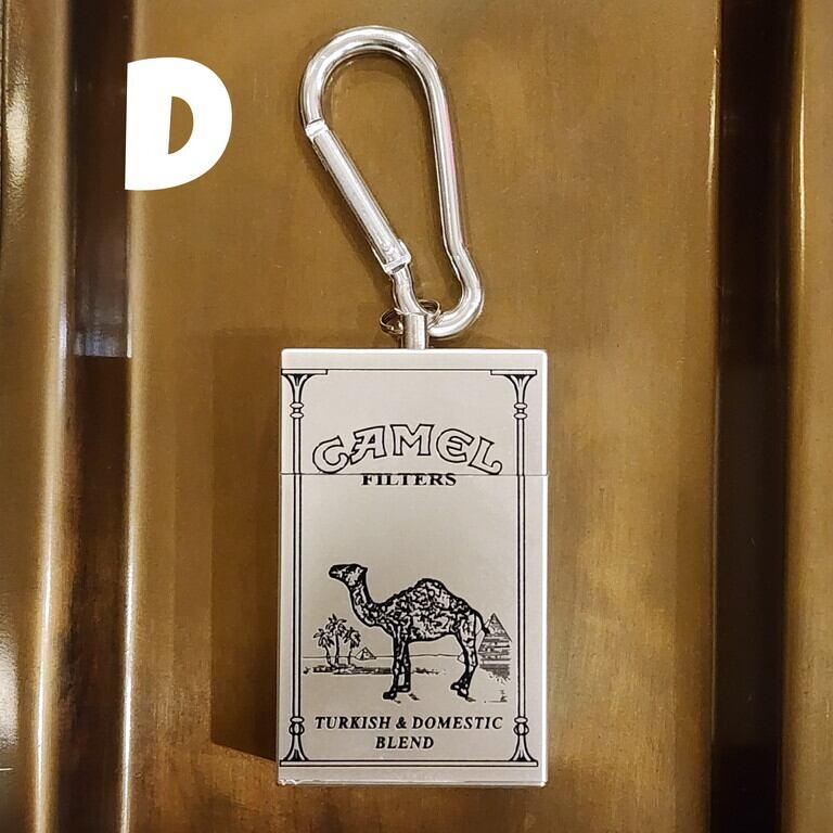 カラビナ付き携帯灰皿 アメリカン雑貨 インテリア / Portable Ashtray