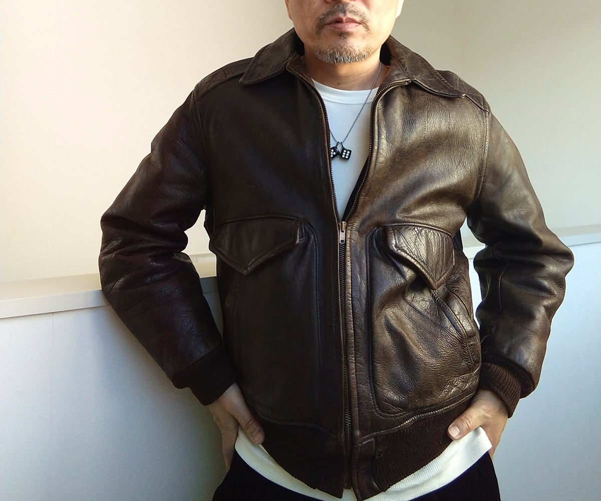 50s HORSEHIDE SPORTS JACKET 42 | SECOND TIME GLORY | ヴィンテージ  