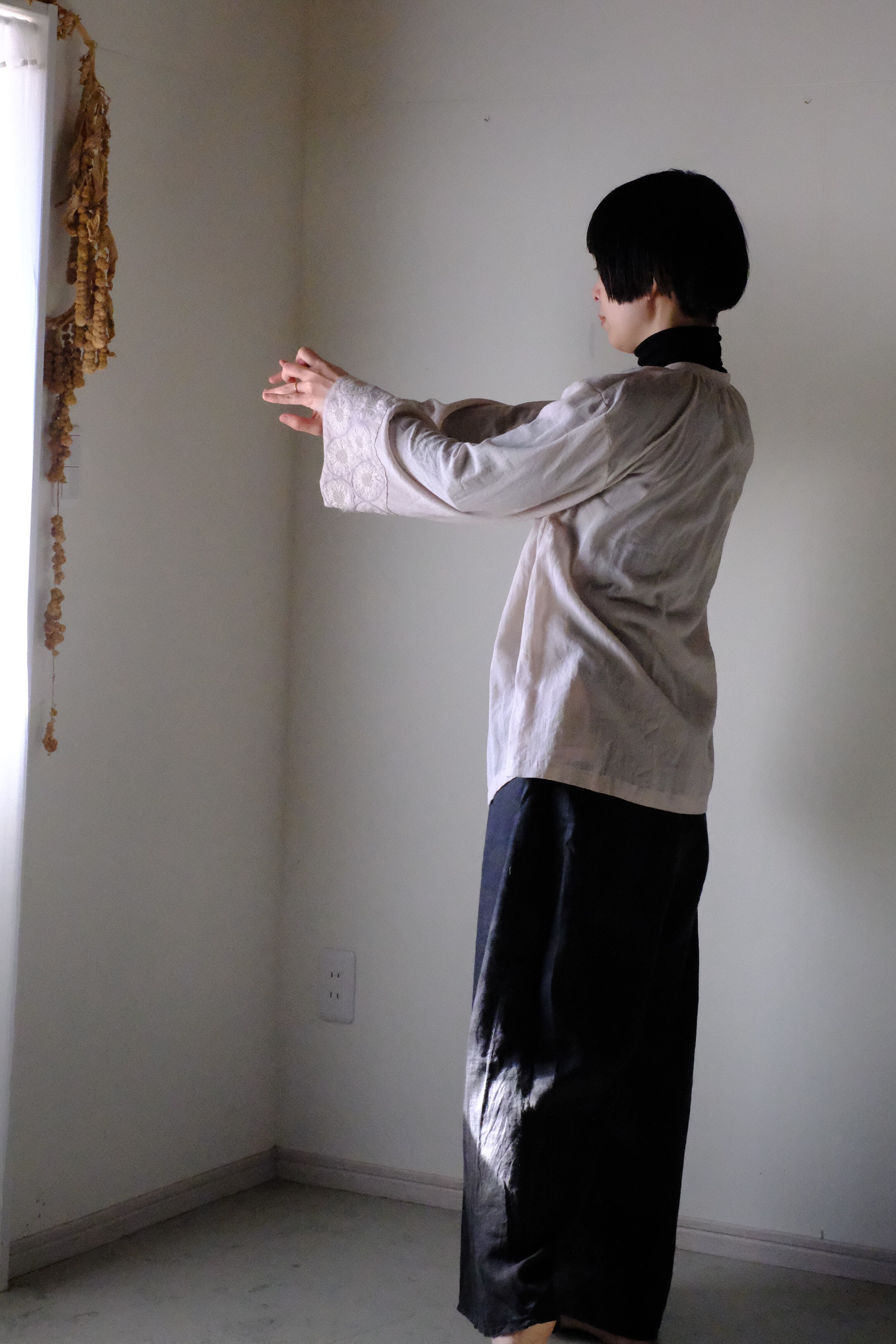 スモック cl-0155 (ライトグレー)