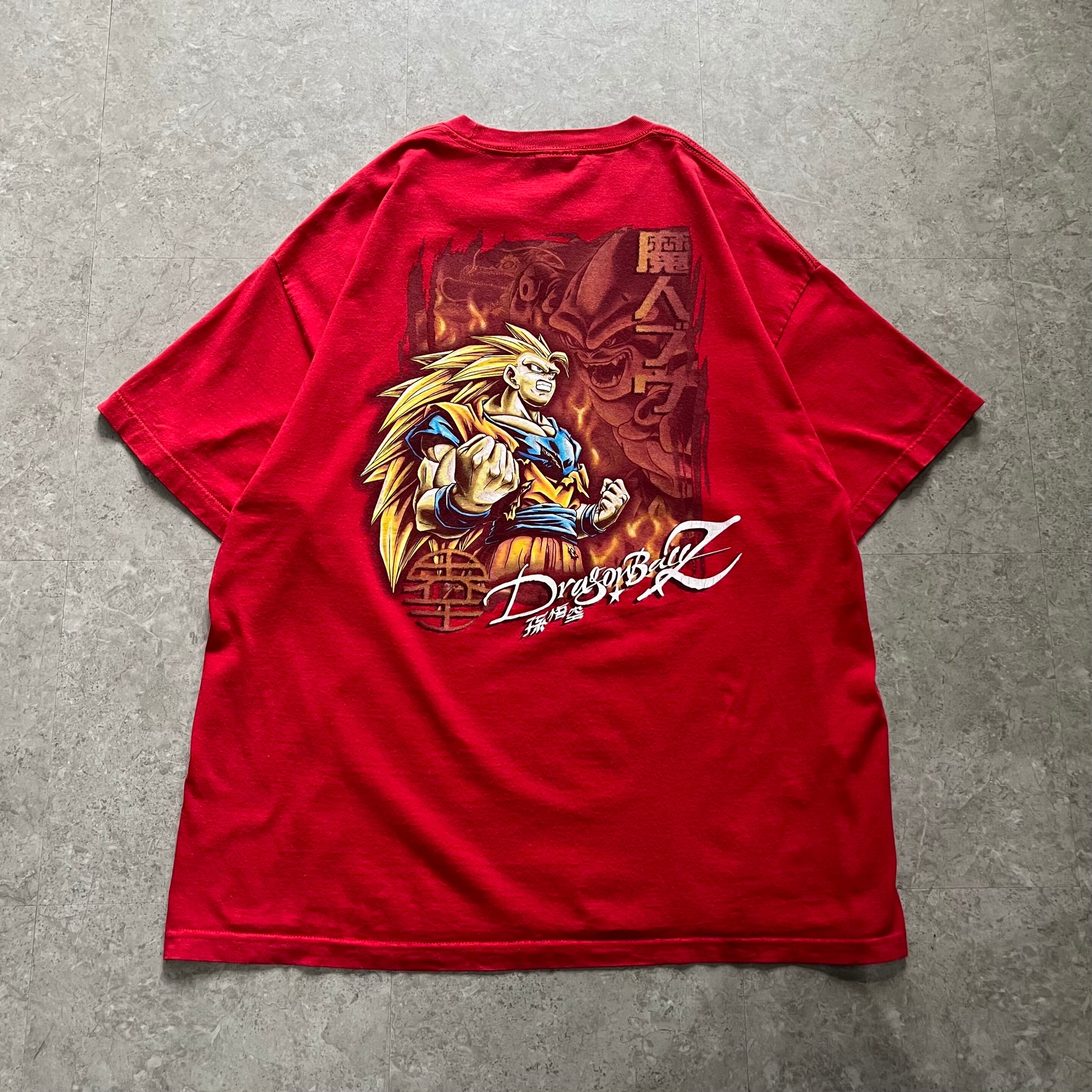 00s Dragonball Z "悟空&魔人ブウ" T-shirt【仙台店】