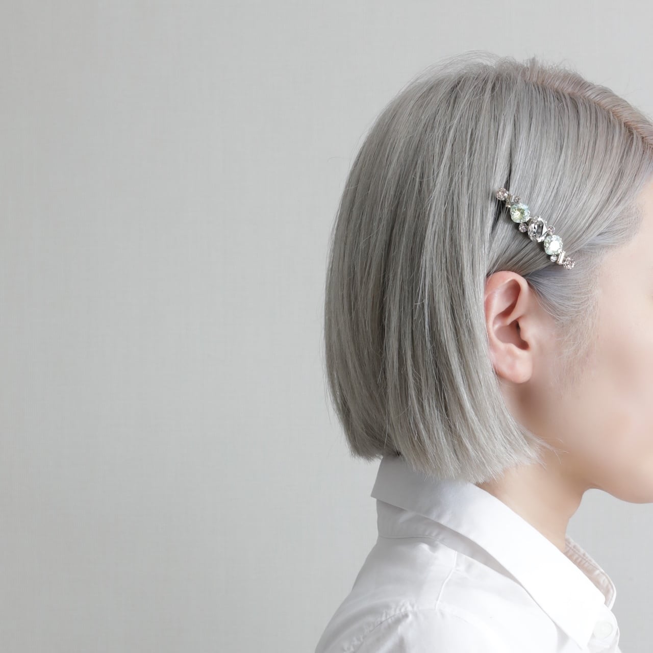 FLOW Hair Pin (White) | REAMU