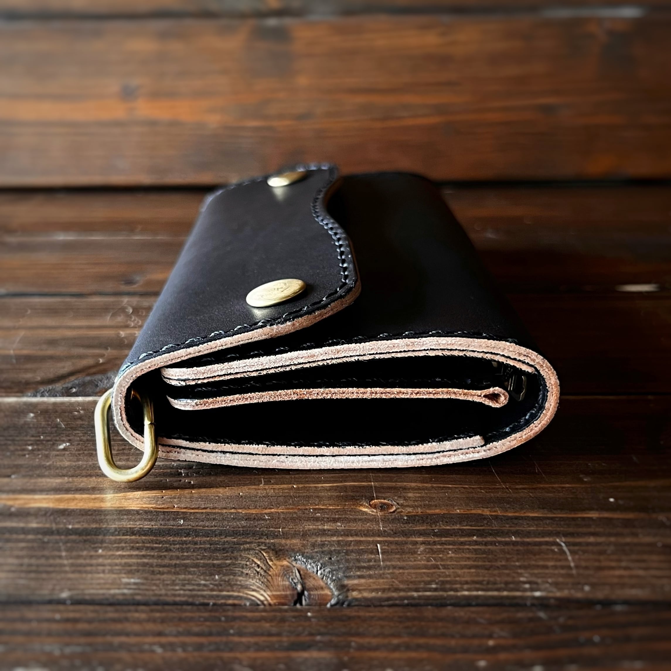 カスタムオーダー Trucker Wallet-14】 | yc_leather.craft