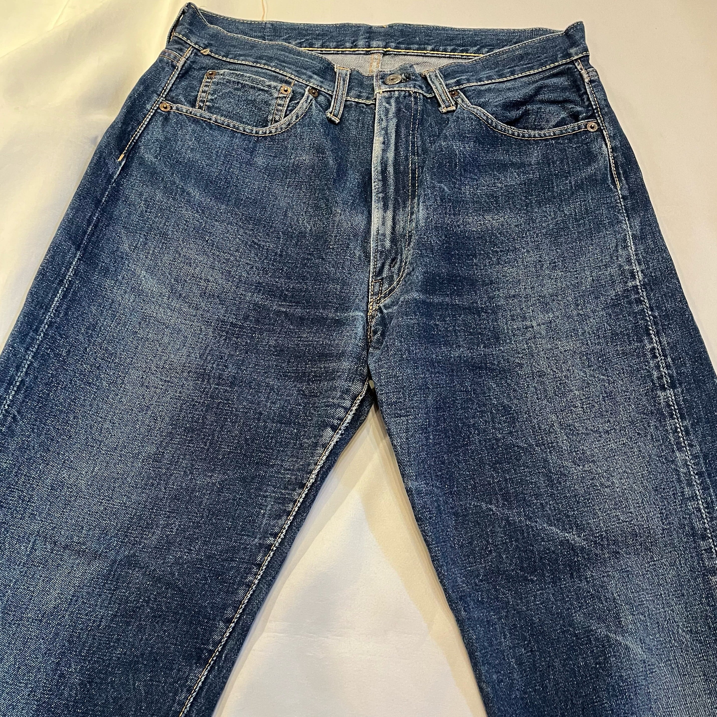 levi's no.2 denim pants 1922 シンチバック 剥き出しリベット カモメ