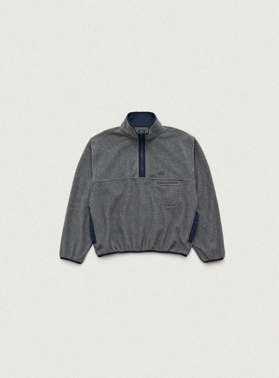 The Barnnet] Grey Lapland Fleece Half-Zip Pullover 正規品 韓国