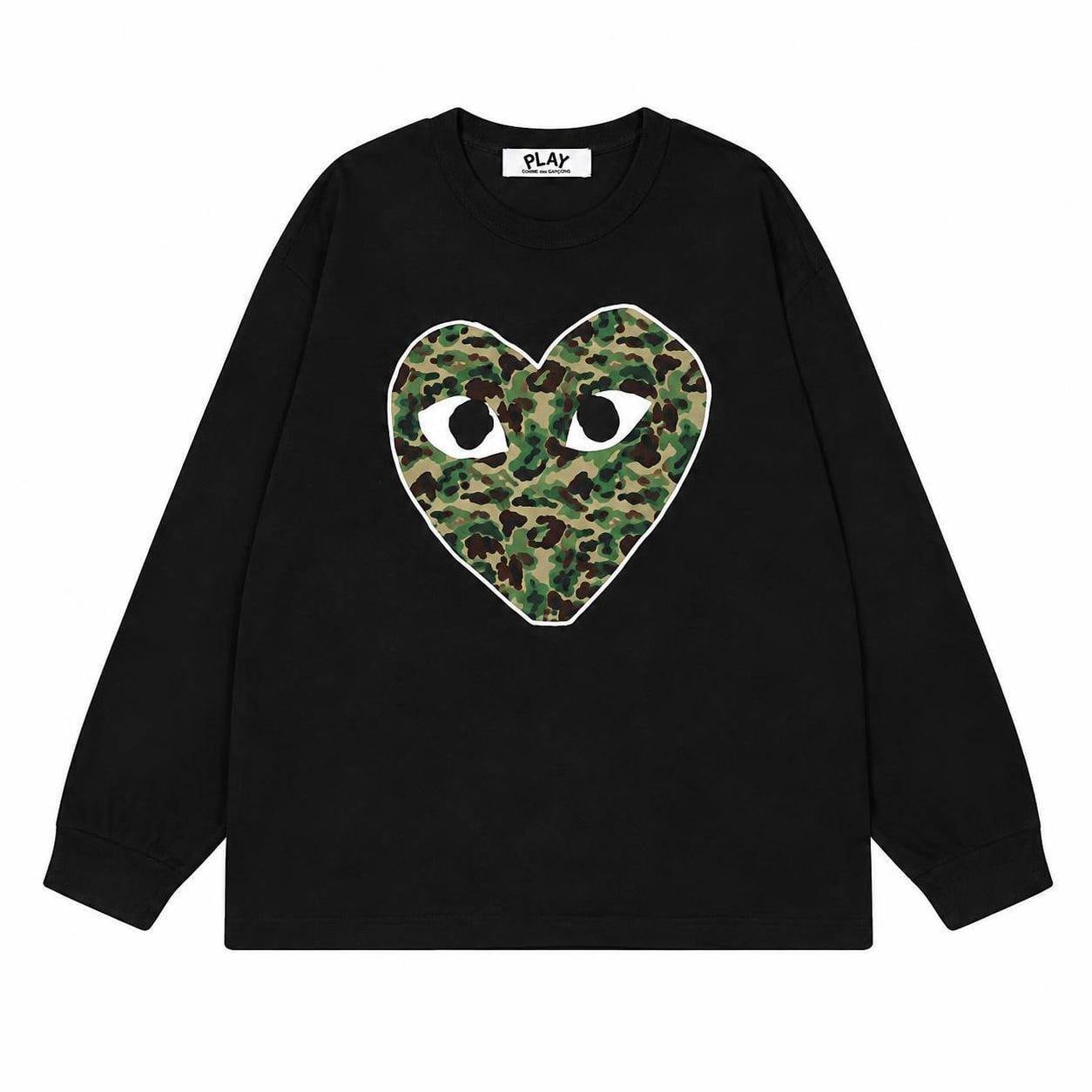 コムデギャルソン PLAY COMME des GARCONS ハートロゴ クルーネック