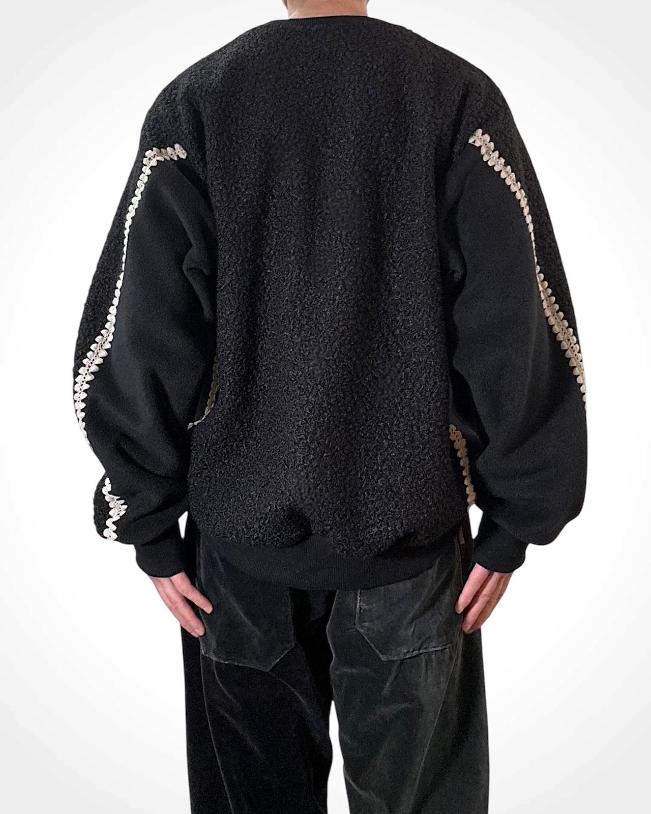 MK27A-C-24 CLAM-SWEAT #BLK