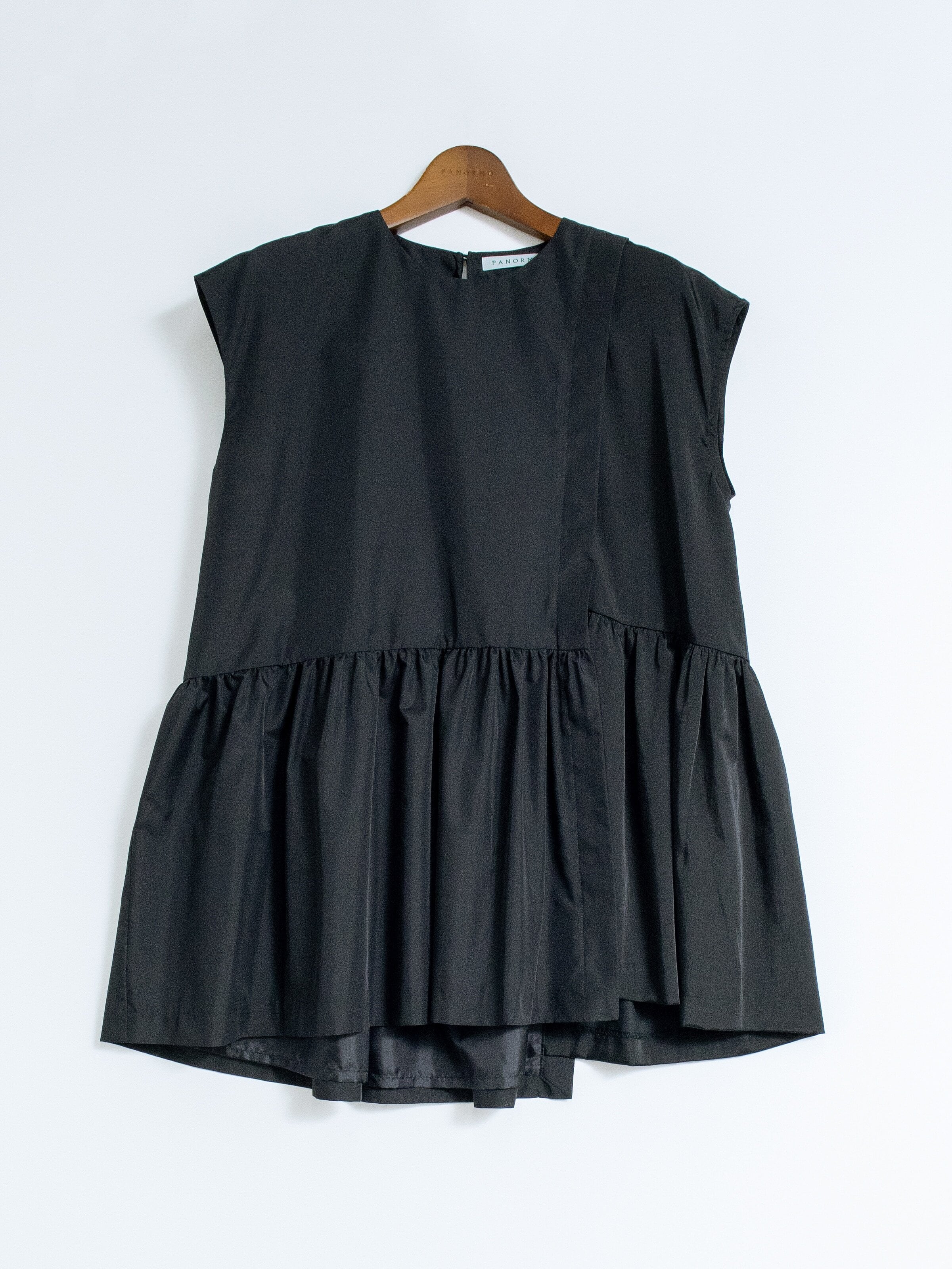 PANORMO パノルモLACE NOTES SHIRT ブラック