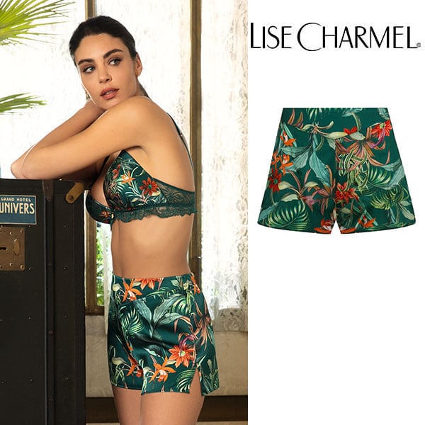 LISE CHARMEL リズシャルメルイエロー ブラジャーショーツセット LISE
