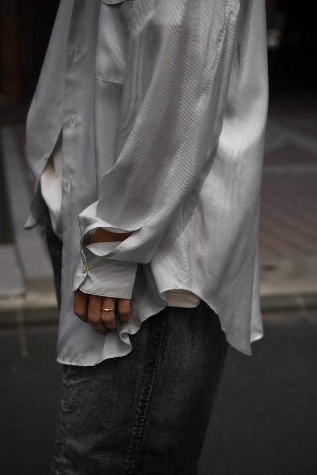 BISOWN / SILK OFFICER SHIRTS (STRIPE)