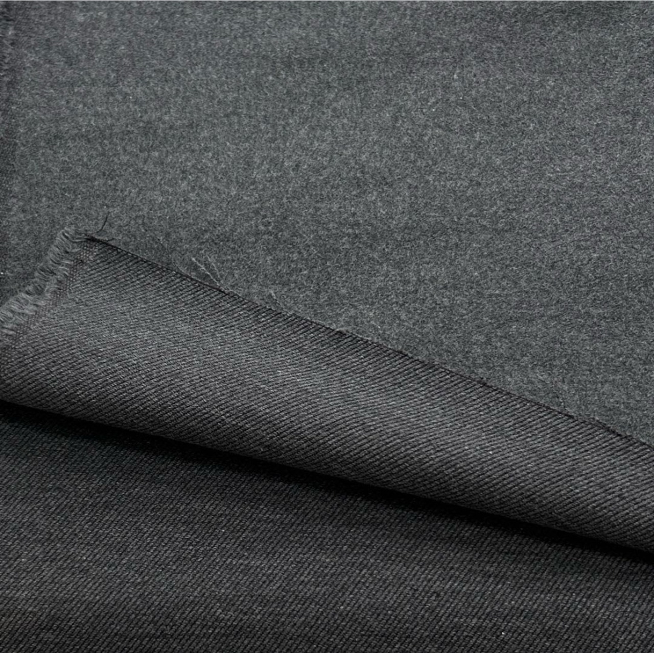 ★NY640◆3.9m◆1点限定◆綿100%肉厚ネル地ツイル生地◆グレー