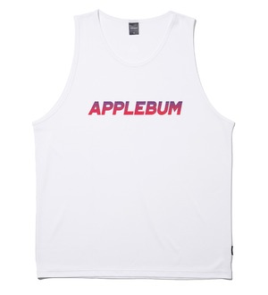 【APPLEBUM】アップルバム Logo Basketball Mesh Jersey (WHITE) タンクトップ