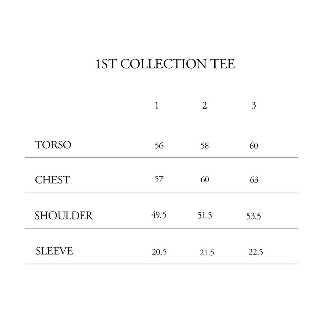 1st Collection Tee