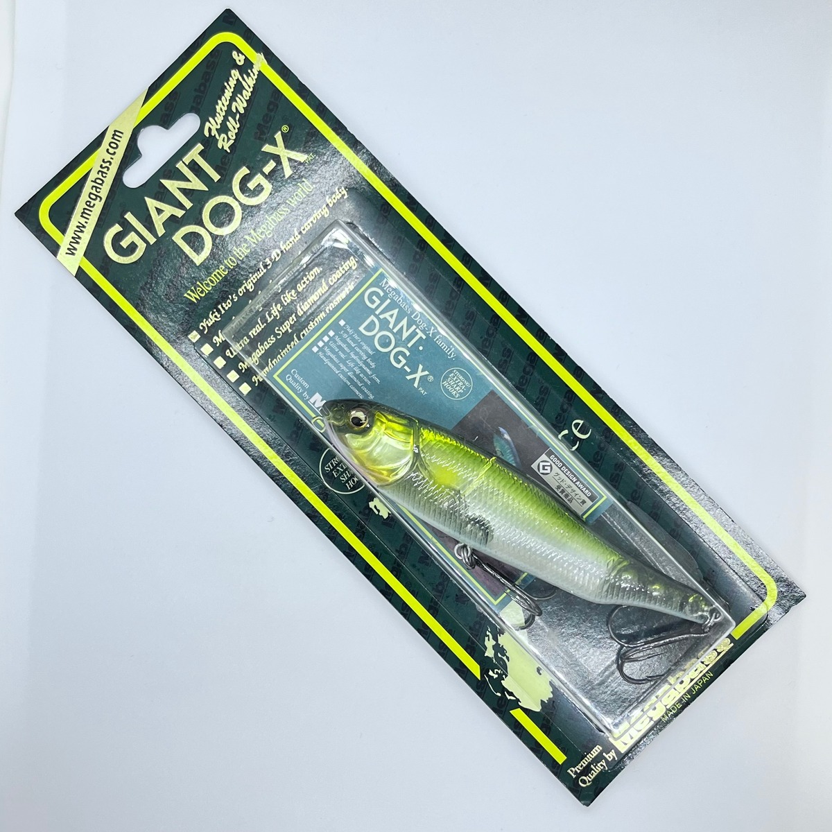 1/2oz./98mm メガバス Megabass GIANT DOG-X SPEC バス ルアー 