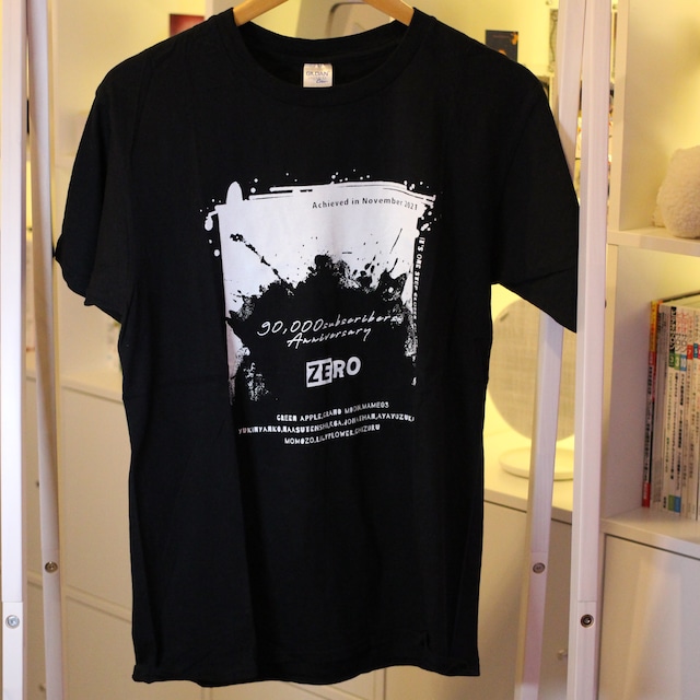※二宮着用※【完売】心霊番組ゼロ登録者9万人記念Tシャツ（M）※発送時期：11月末～12月初旬頃