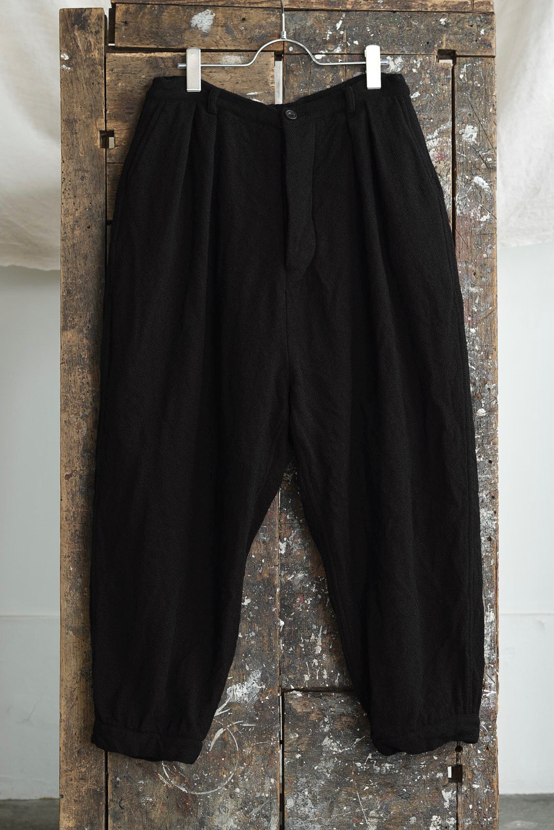 RICORRROBE - TROUSERS FAY (HERRINGBONE TWEED)