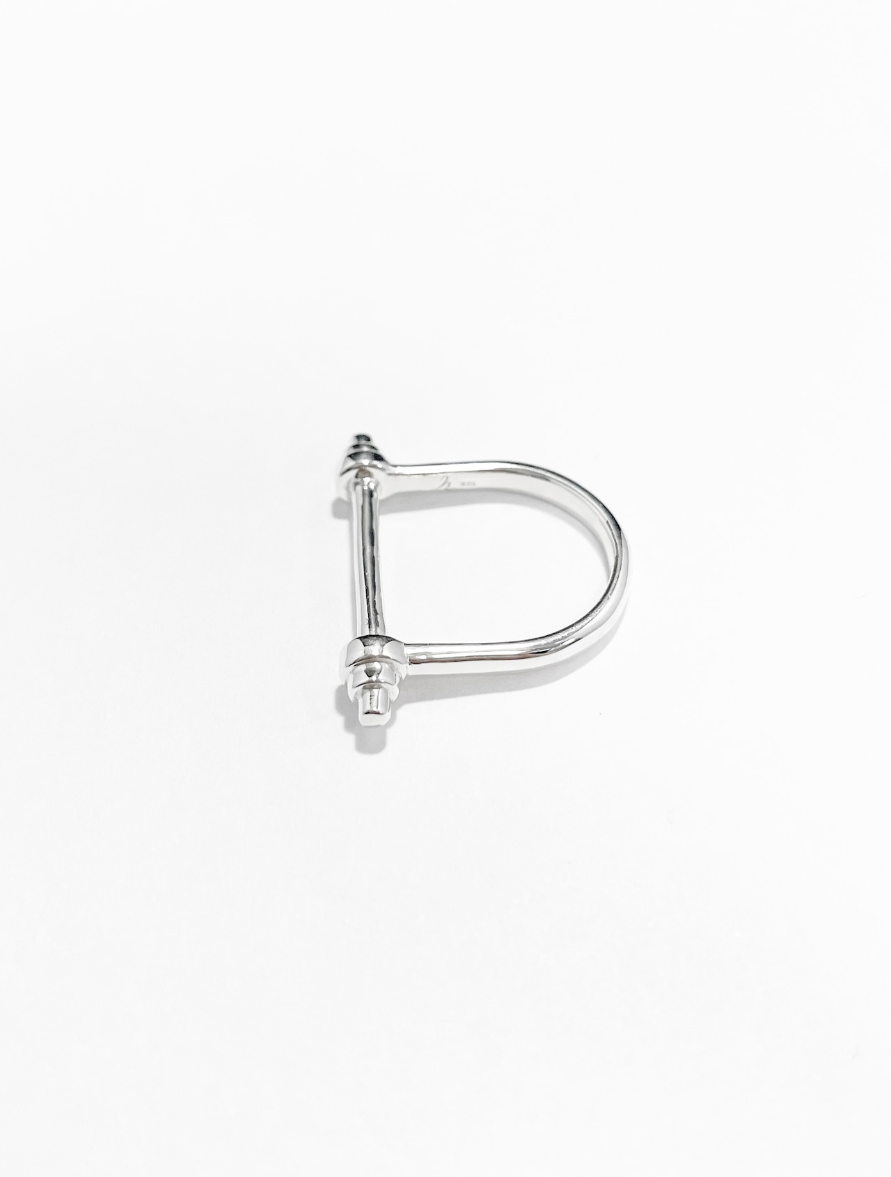 dumbbell ring (Justine Kurihara collaboration) silver925