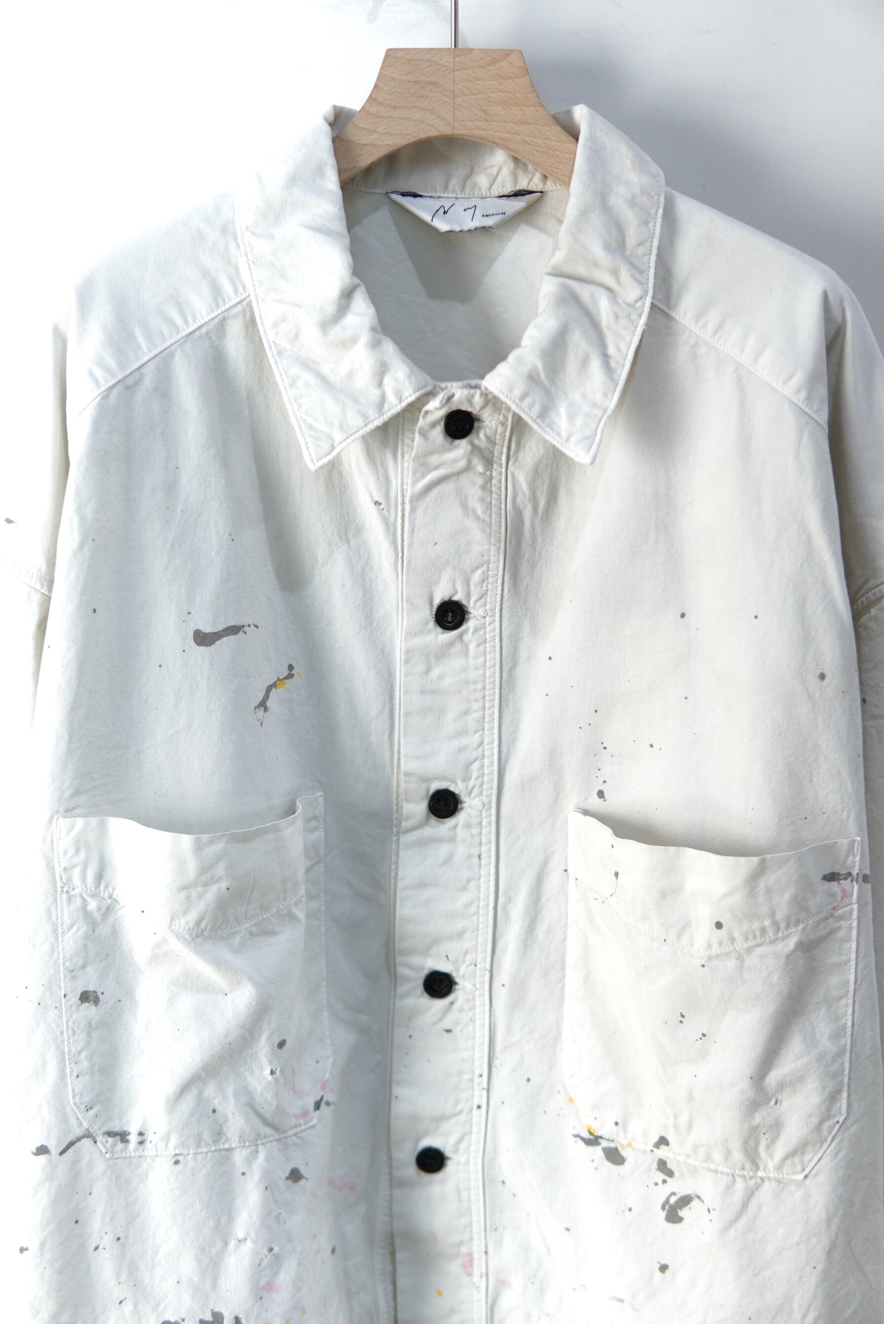 ジャケット・アウター ANCELLM CHAMBRAY SHIRT JACKET ANC-SH52 ANCELLM | アンセルム CHAMBRAY SHIRT JACKET(BLACK