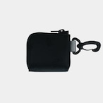 vibram micro case (black×clear) with white glowing zip
