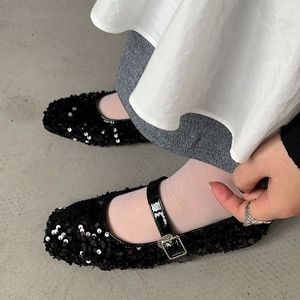 Sequin Strap Shoes KRE1682