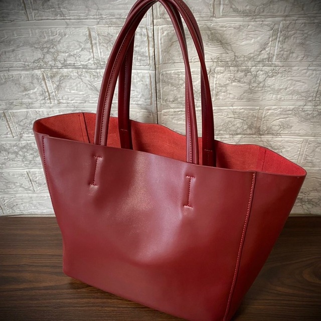 イタリアンレザー 本革 トートバッグ メンズ レディース ビジネス カジュアル 大容量 バッグインバッグ付き レッド Vallgo クロコダイル メンズ 財布