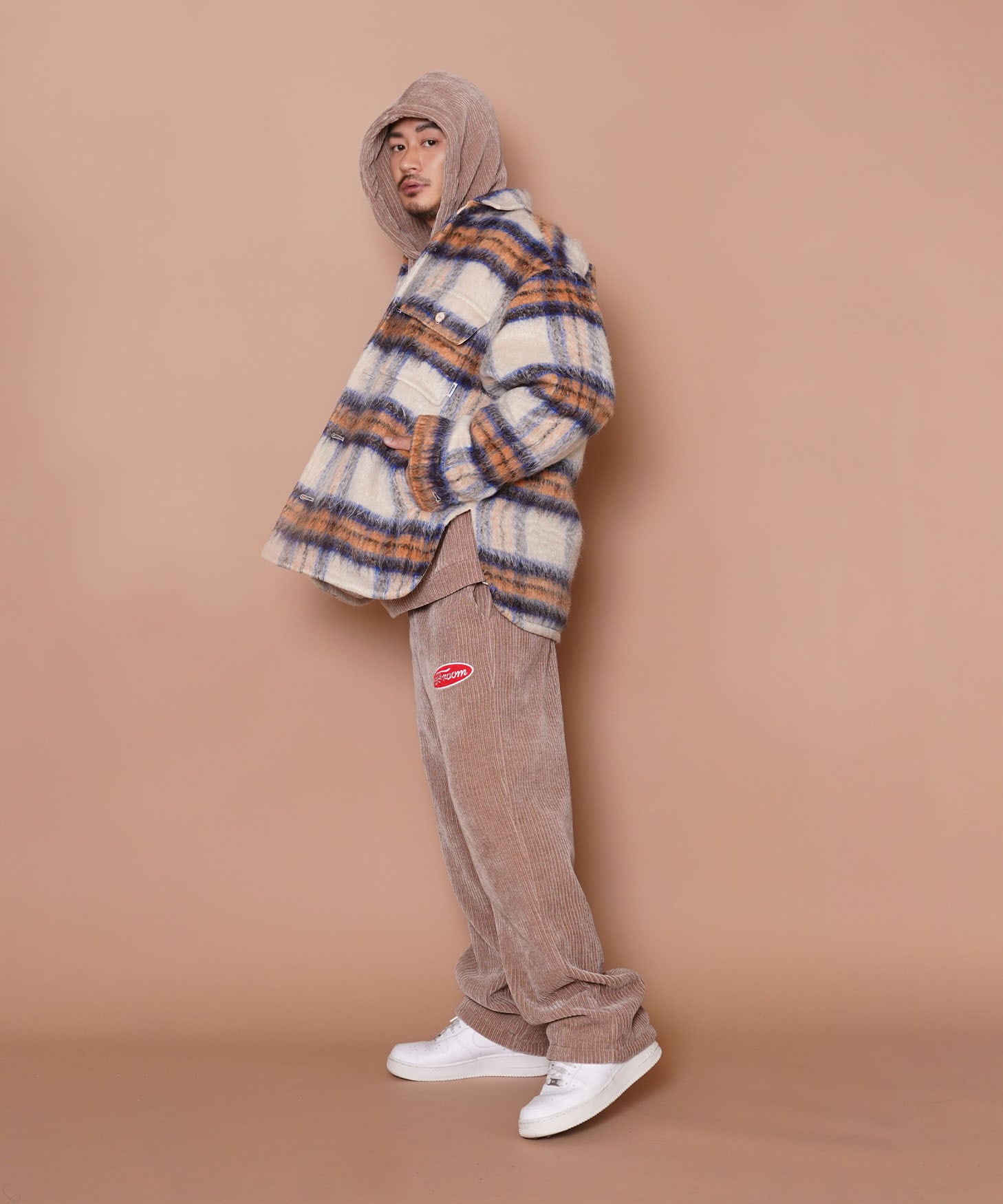 Re:roomWIDE PITCH CORDUROY BIG PARKA［REC］   #Re:room