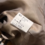 90s Burberrys バーバリー ダウンライナー フード付き コート S /ベージュ系 メンズ ヴィンテージ