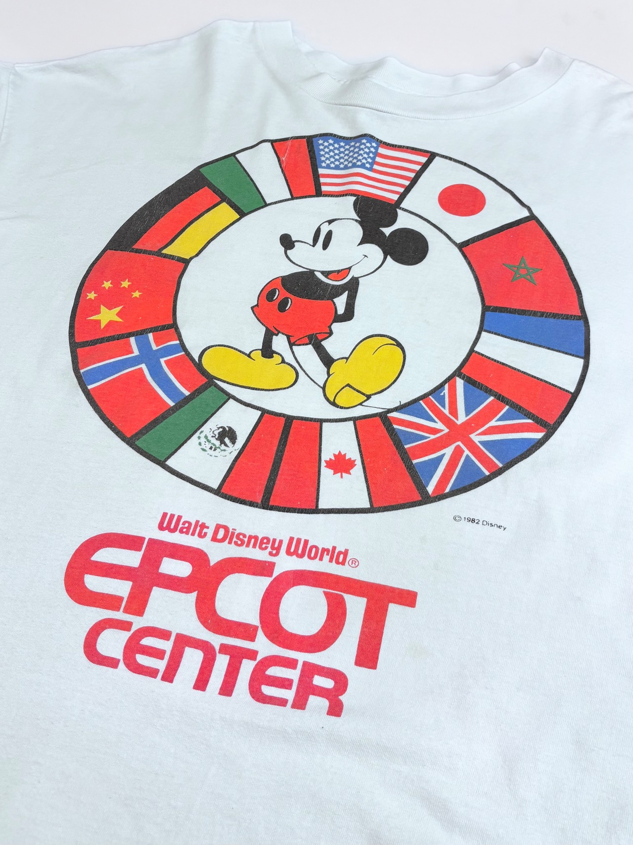 80〜90s DISNEY ”EPCOT CENTER” Tee MADE IN USA Size XXL程
