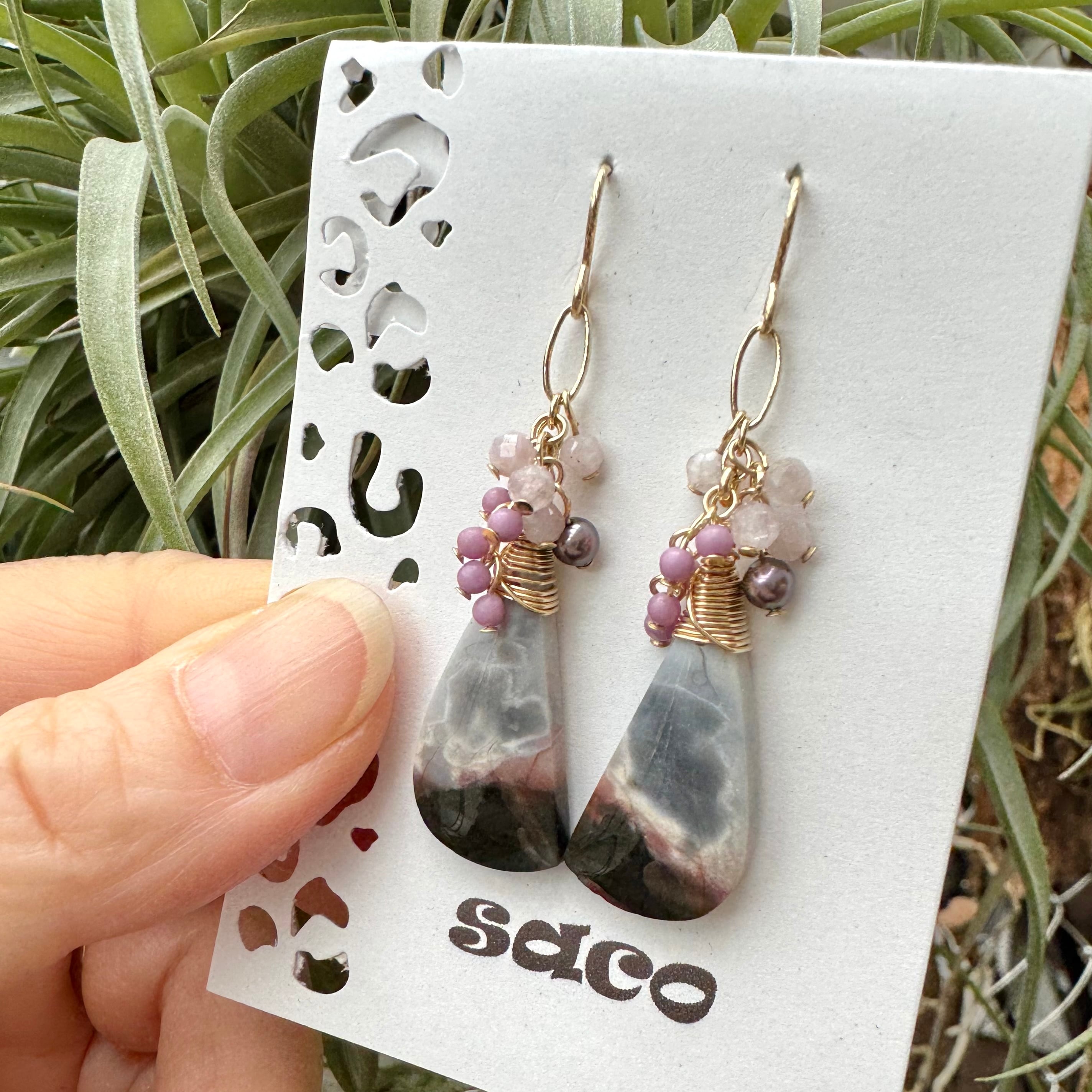 話題のリビアングラススフィア＊ややブラック3.2cm | Style du nature