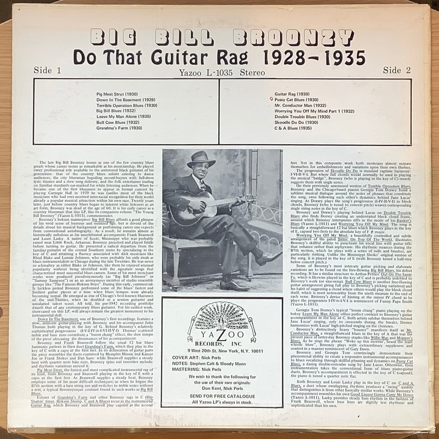 BIG BILL BROONZY / DO THAT GUITAR RAGS 1928-1935 | Plastic Soul