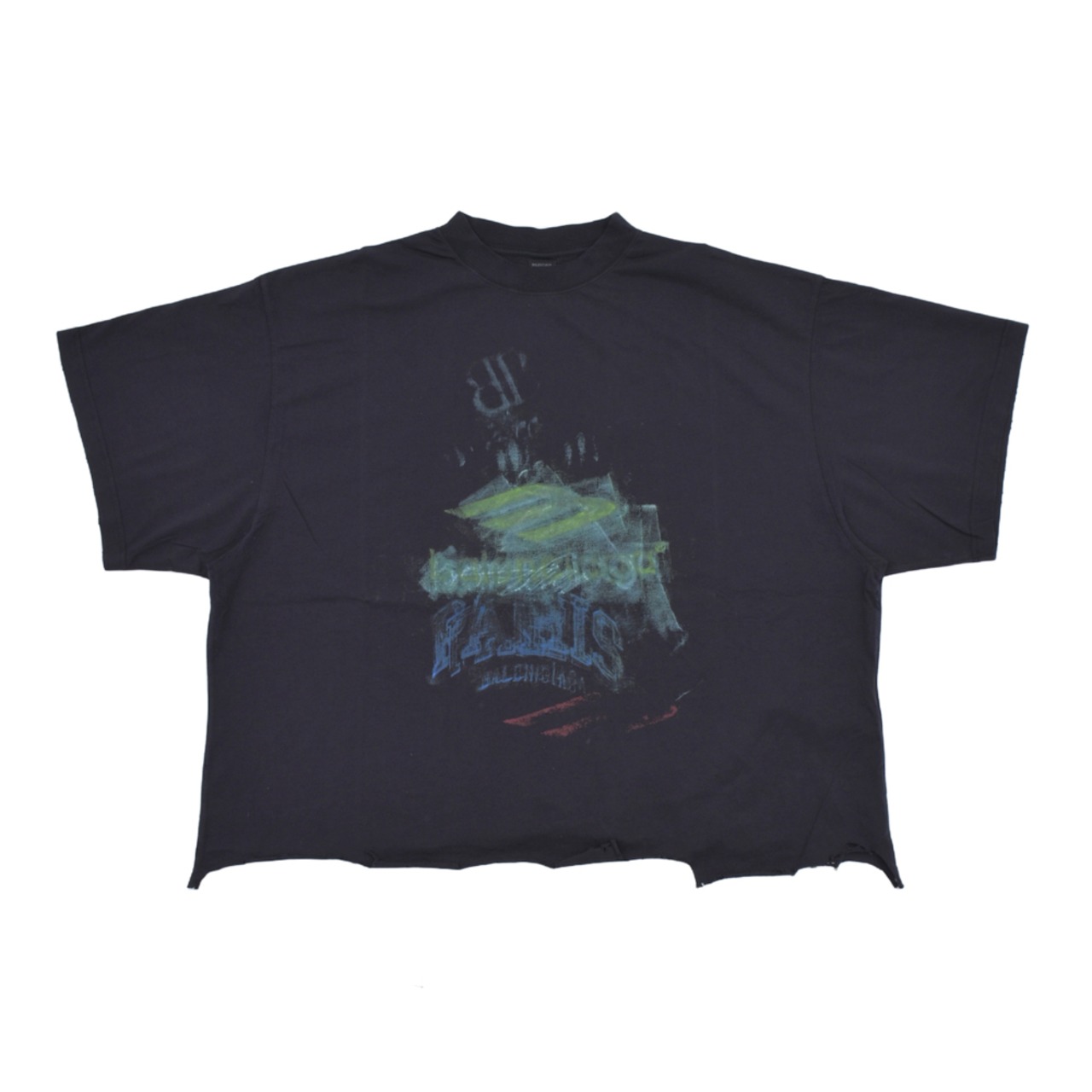 【BALENCIAGA】S/S Cropped T-Shirt - 1