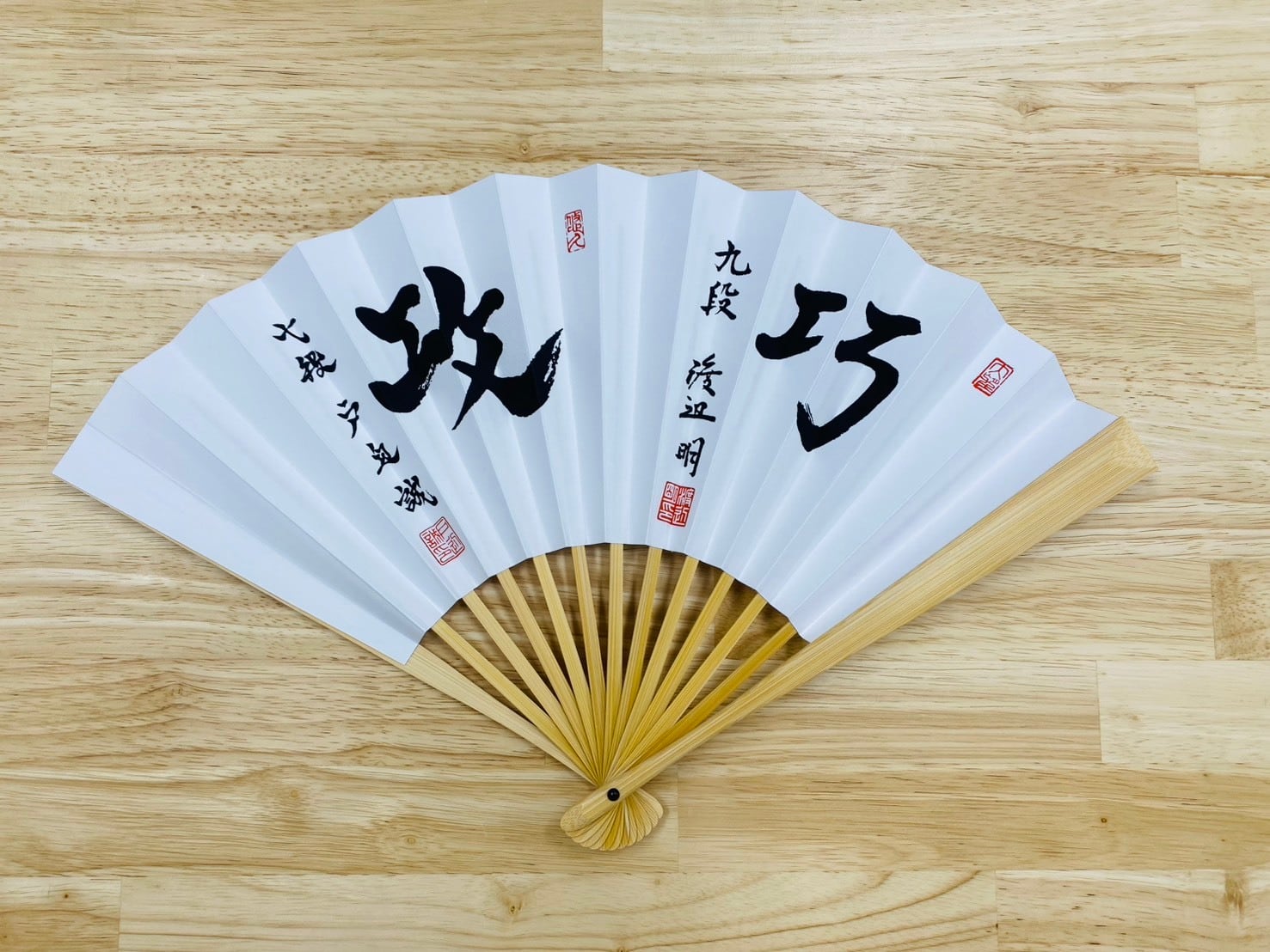 余語翠巌（よごすいがん）揮毫　扇子4本、色紙3枚、ふきん4枚 限定1点】【直筆色紙】小山怜央四段_冷静 | 将棋ハウスみどり