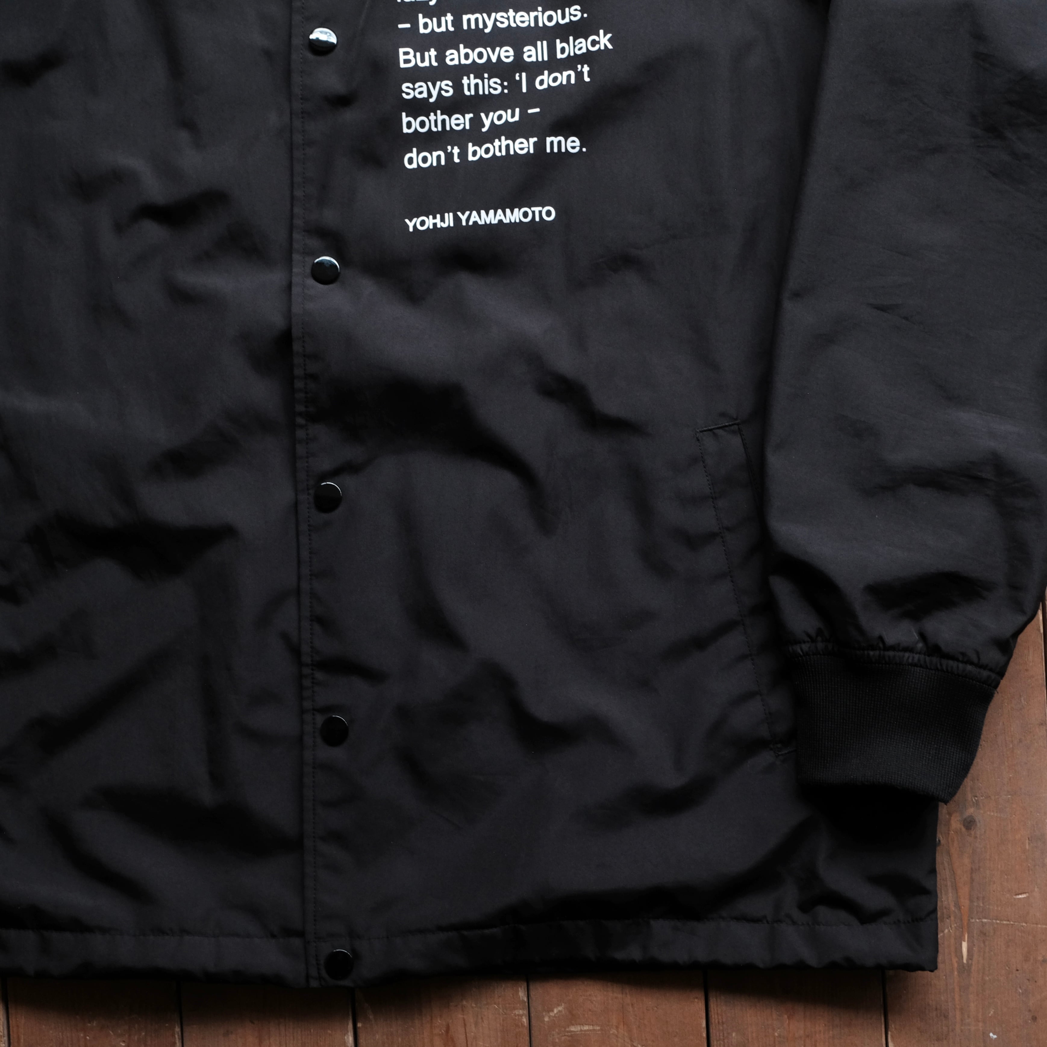 YOHJI YAMAMOTO×NEW ERA COACH JACKET | safarionline