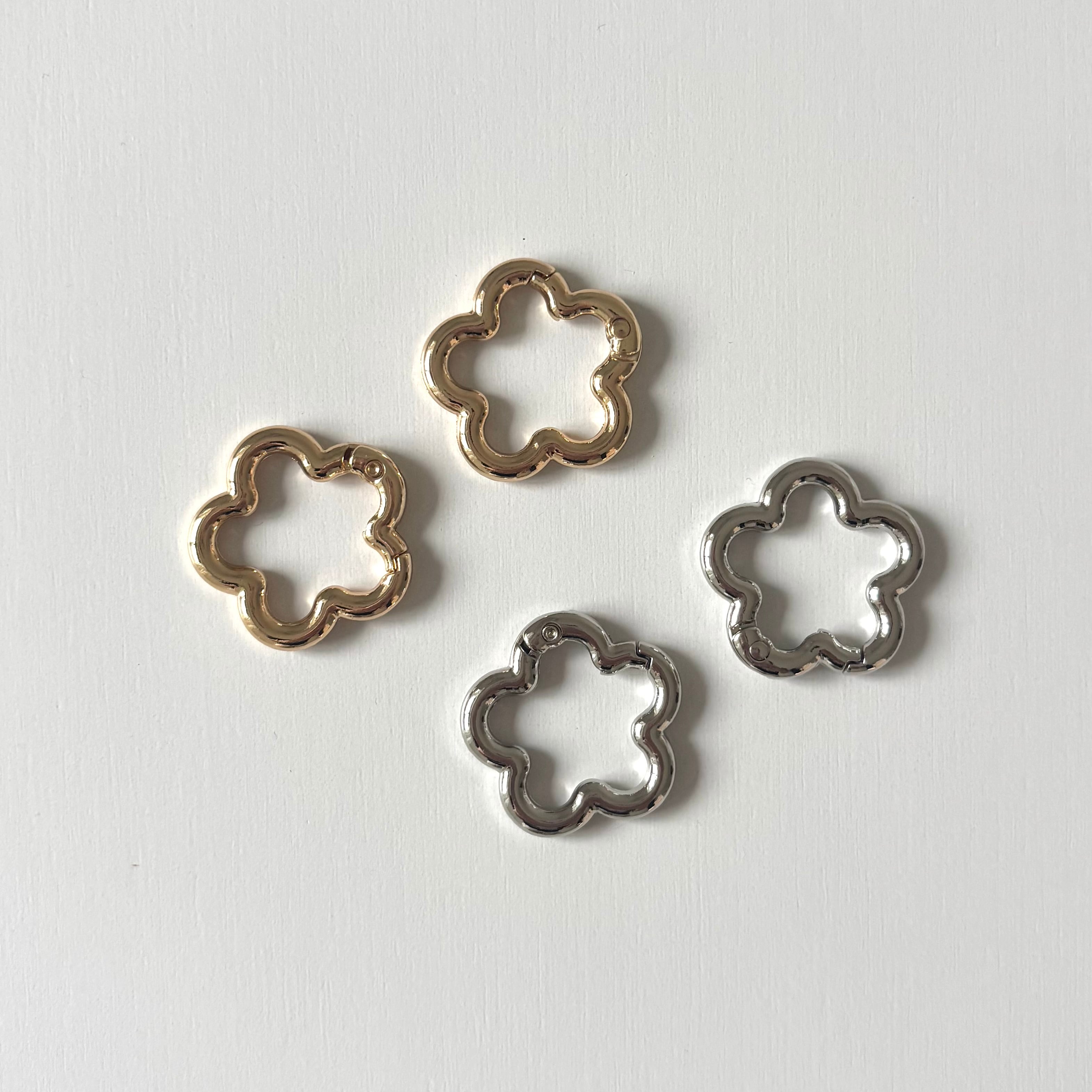 カラビナ flower / 2個売り